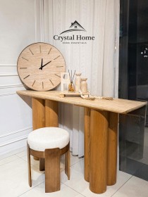 بيرو خشبي حجم كبير بسطح جرانيت بيج