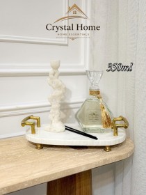 عطر ديكور أعواد ماركة LaBella زجاج شفاف 350ml