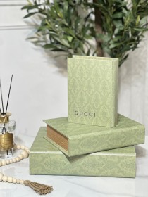 طقم كتب ديكور غوتشي أخضر