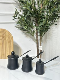 طقم بكارج قهوة ستانلس