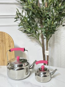 ابريق شاي ستانلس ستيل بيد  سيلكون