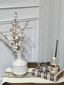 فازة ديكور شايش بخطوط عريضة